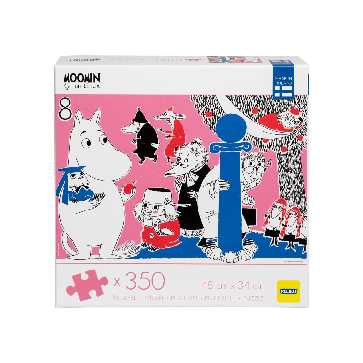 moomin Moomin Jigsaw Puzzle 350 Pieces Comic Book Cover 8 | Martinex